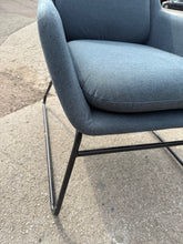 Load image into Gallery viewer, Navy Blue Armchair