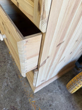 Load image into Gallery viewer, Stripped Pine Wardrobe