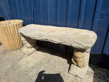 Load image into Gallery viewer, Concrete Garden Bench