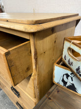 Load image into Gallery viewer, Antique Pine Chest Of Drawers