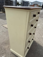 Load image into Gallery viewer, Two Tone Chest Of Drawers