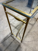 Load image into Gallery viewer, Gold Console Table