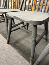 Load image into Gallery viewer, 4 x 'Off Black' Chairs