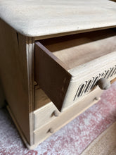Load image into Gallery viewer, Stripped Oak Chest Of Drawers