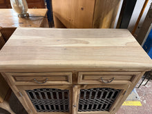 Load image into Gallery viewer, Stripped Hardwood Sideboard