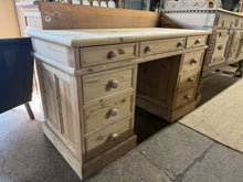 Load image into Gallery viewer, Stripped Pine Desk