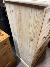 Load image into Gallery viewer, Tall Stripped Pine Drawers