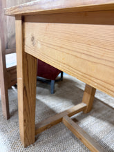 Load image into Gallery viewer, Vintage Pine Refectory Table