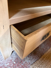 Load image into Gallery viewer, Stripped Oak TV Unit