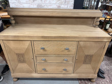 Load image into Gallery viewer, Stripped Oak Sideboard
