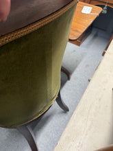 Load image into Gallery viewer, Green Velour Chair