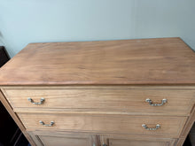 Load image into Gallery viewer, Stripped Mahogany Cupboard