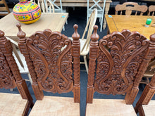 Load image into Gallery viewer, 6 x Indian Hardwood Chairs