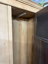 Load image into Gallery viewer, Stripped Oak Wardrobe