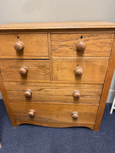 Load image into Gallery viewer, Oak Chest Of Drawers