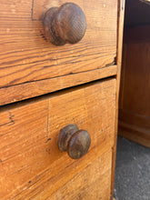 Load image into Gallery viewer, Antique Pine Desk