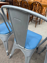 Load image into Gallery viewer, 4 x Metal Dining Chairs