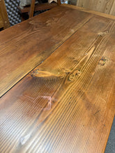 Load image into Gallery viewer, Chunky 9ft Solid Pine Table