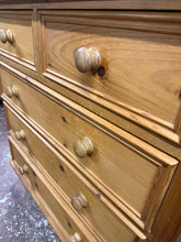 Load image into Gallery viewer, Vintage Pine Chest Of Drawers