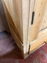Load image into Gallery viewer, Antique Pine Wardrobe