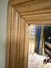 Load image into Gallery viewer, Pine Bevelled Edged Mirror