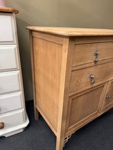 Load image into Gallery viewer, Stripped Oak Cupboard