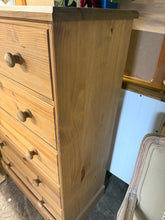 Load image into Gallery viewer, Solid Pine Chest Of Drawers