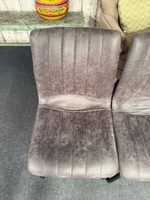 Load image into Gallery viewer, 4 x Grey Dining Chairs