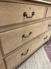 Load image into Gallery viewer, Stripped Oak Chest Of Drawers