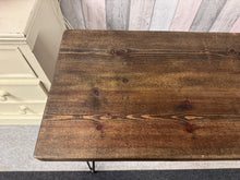 Load image into Gallery viewer, Rustic Hall Table
