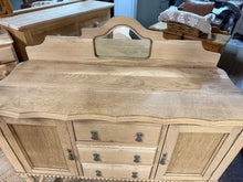 Load image into Gallery viewer, Stripped Oak Sideboard