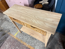 Load image into Gallery viewer, Pine Console Table