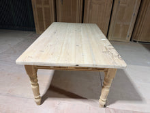 Load image into Gallery viewer, Vintage Pine Dining Table