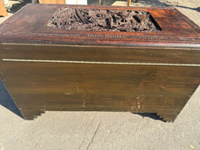 Load image into Gallery viewer, Carved Blanket Box