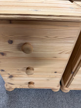 Load image into Gallery viewer, Stripped Pine Bedsides