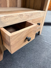 Load image into Gallery viewer, Stripped Mango Wood Bookcase