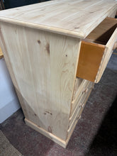 Load image into Gallery viewer, Large Stripped Pine Drawers