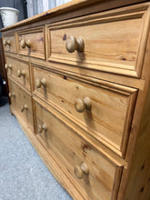 Load image into Gallery viewer, Vintage Pine Chest Of Drawers