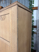 Load image into Gallery viewer, Stripped Oak Wardrobe