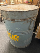 Load image into Gallery viewer, Industrial Flour Side Table