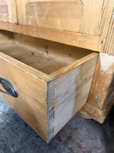 Load image into Gallery viewer, Antique Pine Wardrobe