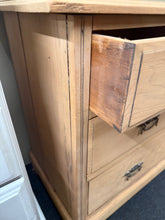 Load image into Gallery viewer, Stripped Satinwood Chest Of Drawers
