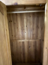 Load image into Gallery viewer, Vintage Pine Wardrobe