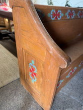 Load image into Gallery viewer, Vintage Pine Pew