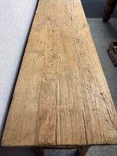 Load image into Gallery viewer, Large Rustic Console Table