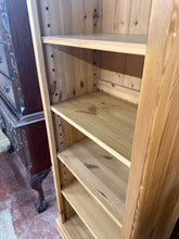 Load image into Gallery viewer, Narrow Pine Bookcase