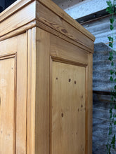 Load image into Gallery viewer, Antique Pine Wardrobe