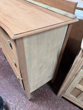 Load image into Gallery viewer, Stripped Mahogany Chest Of Drawers
