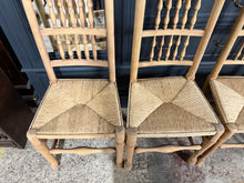 Load image into Gallery viewer, 4 x Farmhouse Chairs