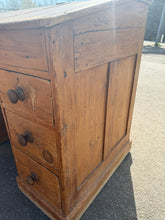 Load image into Gallery viewer, Antique Pine Desk